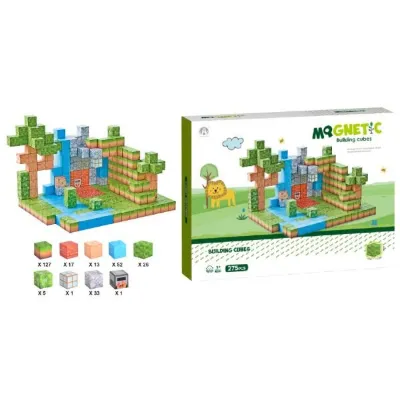 Başel Magnetic Building Cubes 275 Parça CH1321