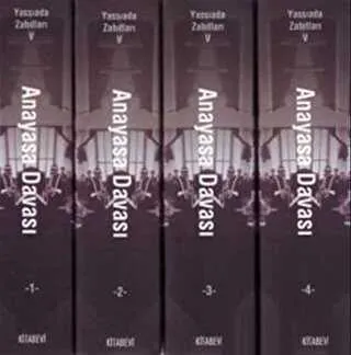 Yassıada Zabıtları 5 Anayasa Davası 4 Kitap Takım