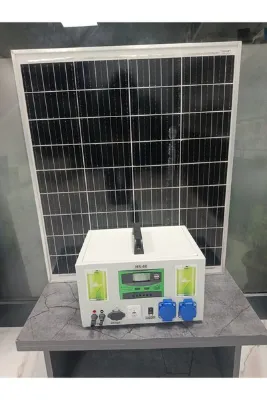Taşınabilir Güç Istasyonu 600 W şebeke sarjlı 110w Panel hediye