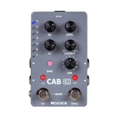 Mooer CAB X2 Kabin Simülatör Pedalı (M724)
