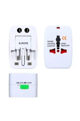 Seyahat Tatil FİŞİ Adaptörü Hepsi Bir arada yurtdışı Global Evrensel PRİZ-FİŞ çevirici - universal travel adapter