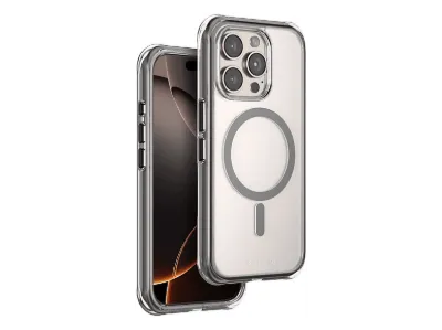 NEWFACE iPhone 15 Pro Max Uyumlu Hulk Magsafe Telefon Kılıfı Siyah