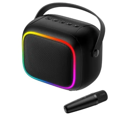 Havit SK818BT Rgb Mikrofonlu Bluetooth Hoparlör Siyah