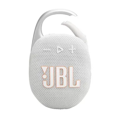 JBL Clip5 Bluetooth Hoparlör IP67 - Beyaz