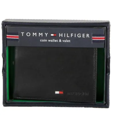 Tommy Hilfiger Erkek Cüzdan 31Tl25X020 Siyah