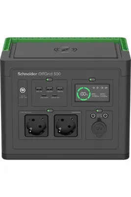 Schneider Electric Schneider PPS500-GR 500 230V Lityum-iyon (Li-ion) Batarya Taşınabilir Güç İstasyonu