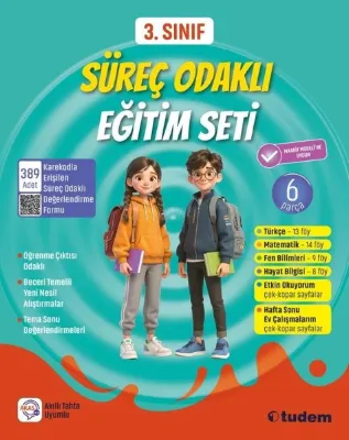 3. Sınıf Süreç Odaklı Eğitim Seti (6 Parça)