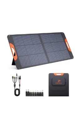 ömürdepo Zoupw 100W Taşınabilir Katlanır Güneş Paneli Güç İstasyonu
