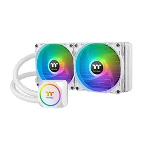 THERMALTAKE TH240 SNOW EDITION 2x120mm ARGB LED FANLI SIVI SOĞUTUCU