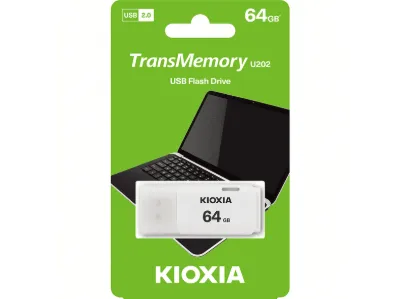 KIOXIA LU202W064GG4 USB 2.0 64 GB USB Bellek