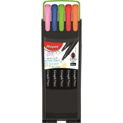 Maped Fineliner X 10 Plastik Kutulu Paket