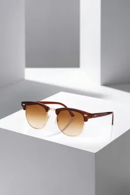 Poloair Kadın Kahverengi Gold Uv400 Koruma Güneş Gözlüğü Plg-2076c2