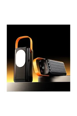 OEM Cepini Cp-03 30.000mAh 22.5w Hızlı Şarj Destekli Powerbank - Dahili 4 Kablolu ve LED Aydınlatmalı -