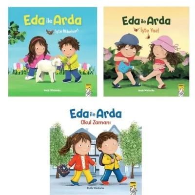 Eda İle Arda Konuşma Seti - 3 Kitap Takım