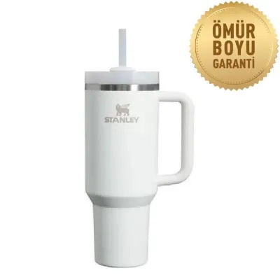 Stanley The Quencher Flowstate Tumbler Pipetli Termos Bardak 1.18 L Frost