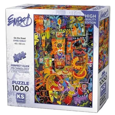 Ks Games On the Road Puzzle 1000 Parça 20739
