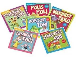 Meslekler Set 6 Kitap Takım