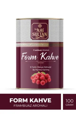 AHİ SULTAN Form Kahvesi 8 Farklı ve Frambuaz Içerikli 100 G