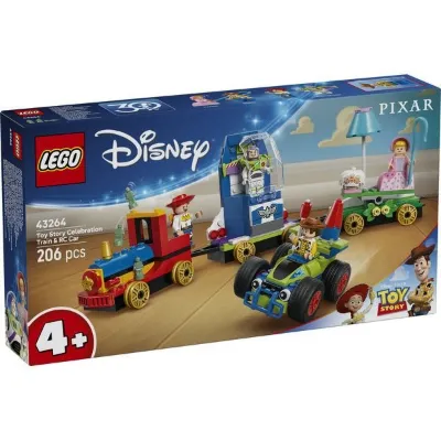 LEGO Disney ve Pixar Oyuncak Hikayesi Kutlama Treni ve RC Araba 43264