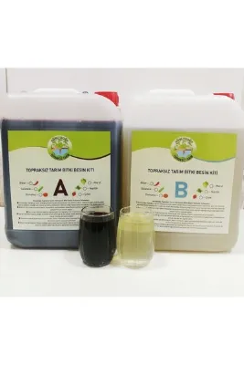 Güneydoğutopraksıztarım Hidroponik Çilek 5 Litre A Ve B Besini Topraksız Tarım Tarım Bakanlığı Onaylı
