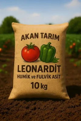 Akan Tarım Leonardit Organik Toprak Düzenleyici | Güçlü Humik ve Fulvik Asit 10 Kg
