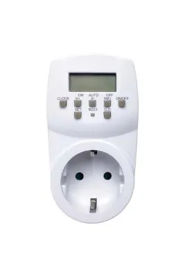Timer-2 1780 Watt Dijital Haftalık Zaman Ayarlı Priz