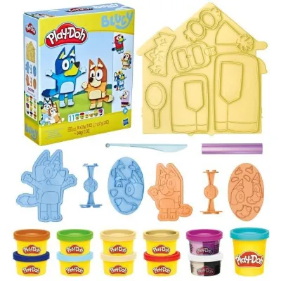 Play-Doh Bluey Make 'n Mash Kostüme Oyun Seti F4374