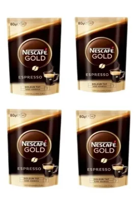 Nescafe Gold Espresso 80 Gr.* 4 Adet