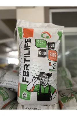 ORGÜB Fertilife Leonardit Gübre – Humik Fulvik, Kalsiyum Silisyum ve Kükürt İçerikli | 25 KG