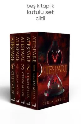 Ateşpare Seti - 5 Kitap Takım - Kutulu