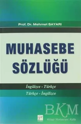 Muhasebe Sözlüğü