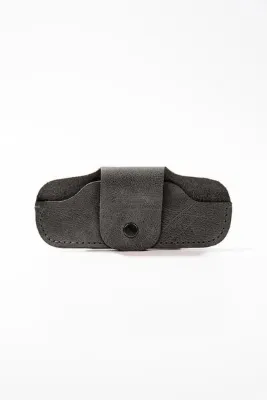 ByTooche Hera El Yapımı Hakiki Deri Unisex Kadın Erkek Gözlük Kılıfı/Kabı/Kesesi