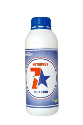 Pozitif Gübre Cu 7-star Bakırlı Gübre Çözeltisi Kök Ve Mantari Hastalıklara Karşı Koruma Kiraz Zeytin 1 Litre