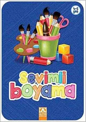 Sevimli Boyama Lacivert