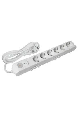 VİKO Multi-let 6lı Şok Korumalı Priz Çocuk Korumalı Topraklı 1,5 Metre Kablolu Grup Priz
