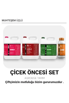 AGROEGE Muhteşem 3 Lü Bosteer 4-15-0 Amino 24 Algue 5 litre