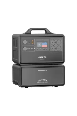 Antfea S2200pro Taşınabilir Güç Sistemi & B2200f Backup Batarya 4400wh