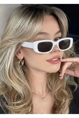 ss glasses Uv400 korumalı unisex tarz güneş gözlüğü kılıf+mendil hediye