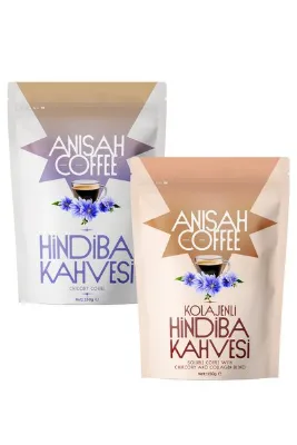 Anisah Coffee Hindiba Kahvesi Prebiyotik & Kolajen İçerikli | 2x150gr | Lif Kaynağı