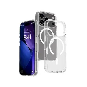 Buff Labs iPhone 17 Pro Magsafe Air Hybrid Serisi Kılıf - Şeffaf