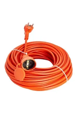 Badem10 Bylion 10 Metre Seyyar Uzatma Kablosu 3x1.5 Mm Turuncu Kablo