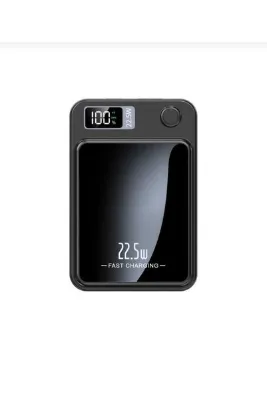 Cepsuar 5000 mAh Magsafe Uyumlu Powerbank 22.5W Hızlı Şarj Özellikli Kablosuz Şarj Cihazı