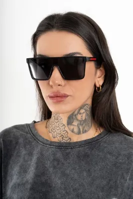 VAS.QUE Unisex Kare Büyük Güneş Gözlüğü Polarized