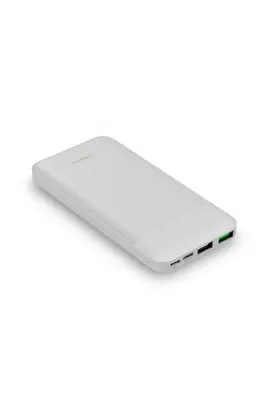 Polosmart PBS131 10000 mAh Powerbank Type-C Girişli Çift USB Hızlı Şarj Cihazı Beyaz