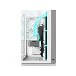 POWER BOOST ECLIPSE 8x120mm ARGB FANLI ATX BEYAZ GAMING KASA