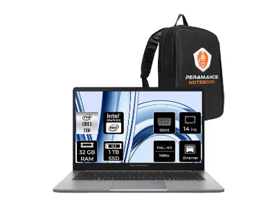 ASUS EB P1 C5 FHD P1403C516512G0DP318 Intel Core i5-210H 32 GB RAM 1 TB SSD 14 inç FreeDOS Laptop+Çanta Misty Grey