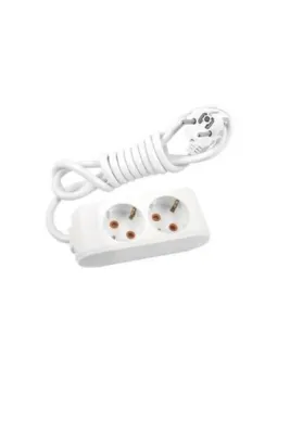 VİKO Multi-let Ikili Priz Topraklı Kablolu Ç. K. - 3 Metre