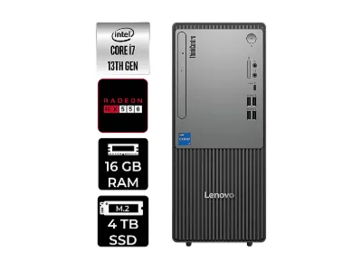 LENOVO ThinkCentre Neo 50T RX550/4GB 12UB000HTRP364 PER4 Bellek Intel® Core™ i7-13700 16 GB RAM 4 TB SSD FreeDOS Masaüstü Bilgisayar