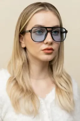 COOLANDBETTER Güneş Gözlüğü Unisex Erkek Kadın Uv400 Korumalı Ce Belgeli Vintage Eyewear