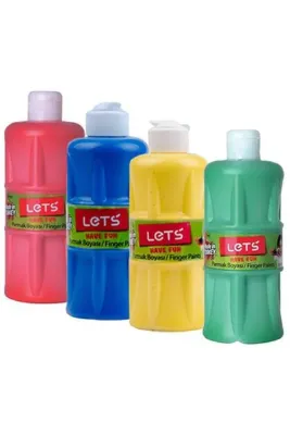 Lets Parmak Boyası 500ml 4lü Set 2